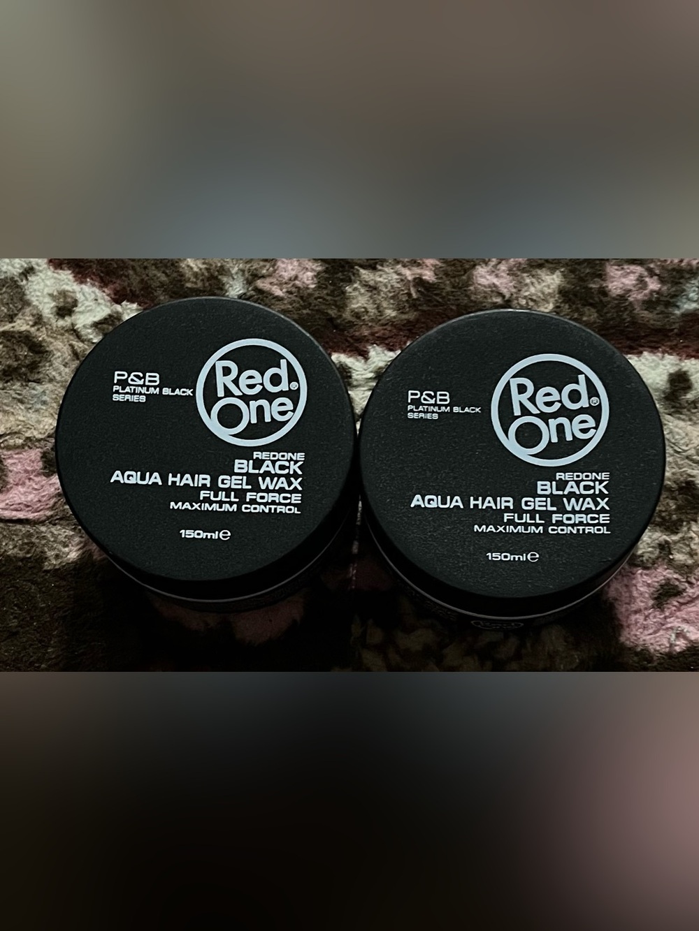 RedOne Black Aqua Hair Gel Wax
